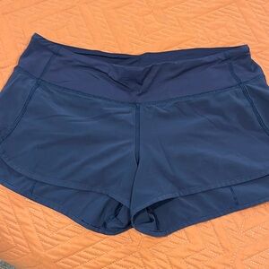 Lululemon Speed Shorts, Navy Bluee